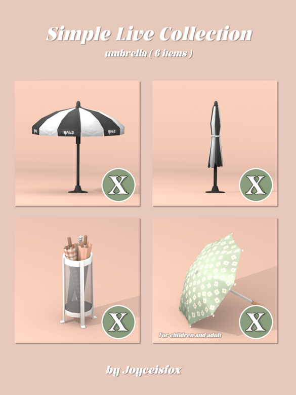 Simple Live Collection - Umbrella
