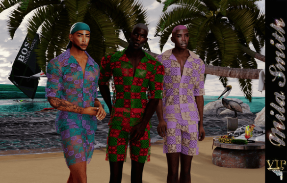 Wip male summer clothes