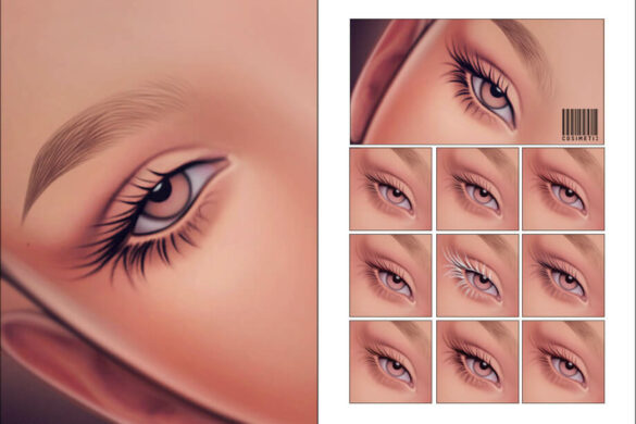 3d Lashes No3 Twistedcat Cc The Sims 2701