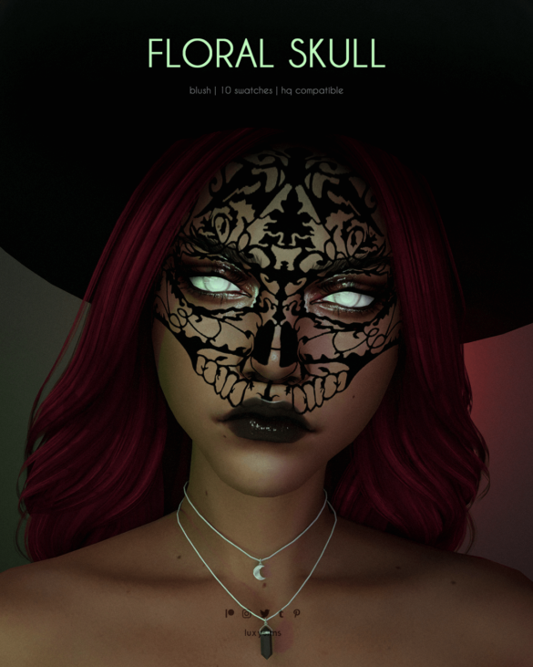 Floral Skull