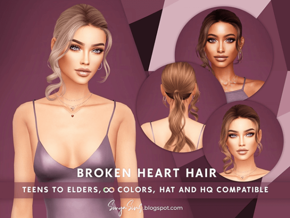 Broken Heart Hair