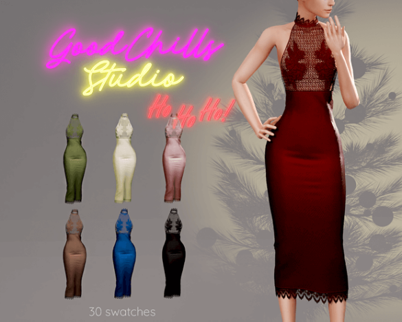 Dress_Dec23 Embroidered Top Midi