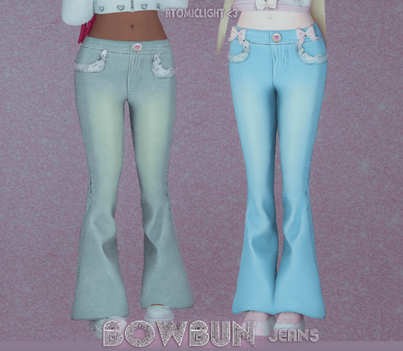 Bowbun Jeans