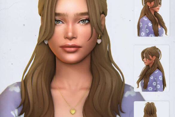 LEXEL - CABARET (HAIRSTYLE) - CC The Sims