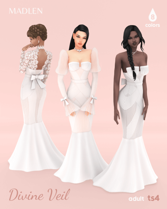 Divine Veil Set - Cc The Sims