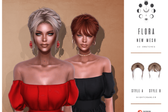 paloma hair - CC The Sims