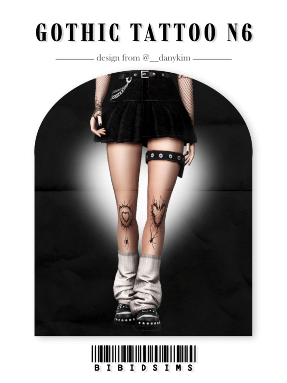 Gothic tattoo N6