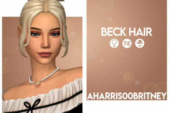 aspen hair - CC The Sims