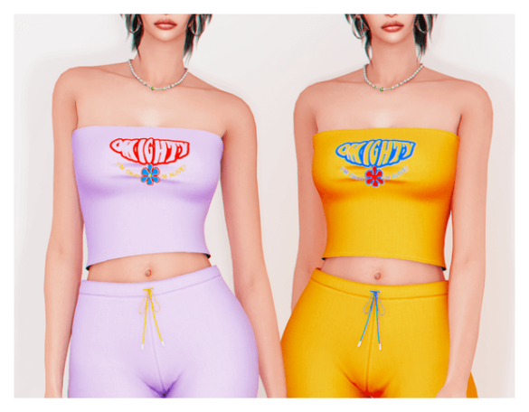 Glassy Tanktop Pants