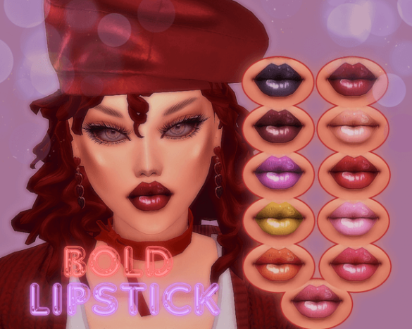 Bold Lipstick Maxis Match