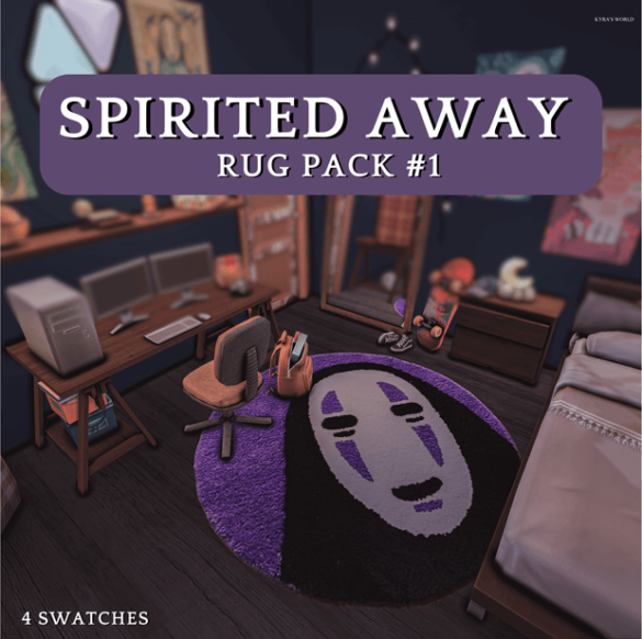 SPIRITED AWAY RUG PACK