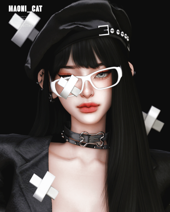 Cross Bandage Glasses