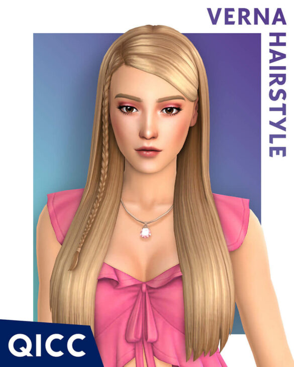 Verna Hair | Sims 4 Maxis Match