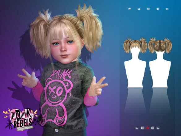 LEXEL - Punch toddler hairstyle
