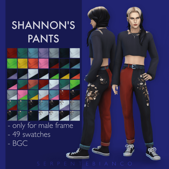 Shannon's pants