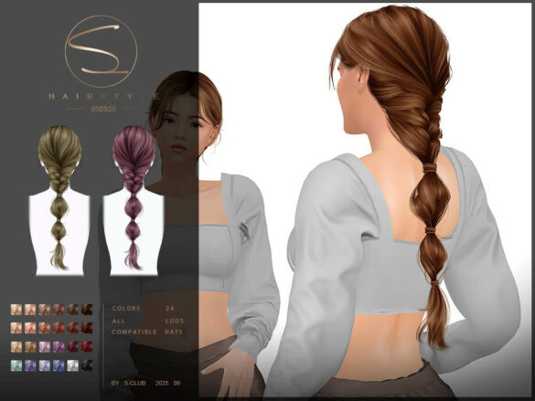S-CLUB_050925_ Braid hairstyle