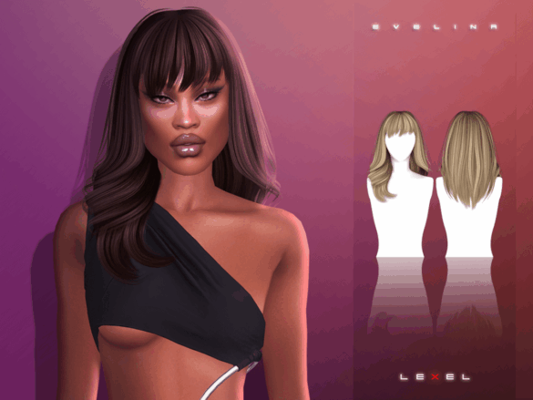 Evelina adult hairstyle TSR